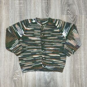 Multicolor Striped Kids Sweater